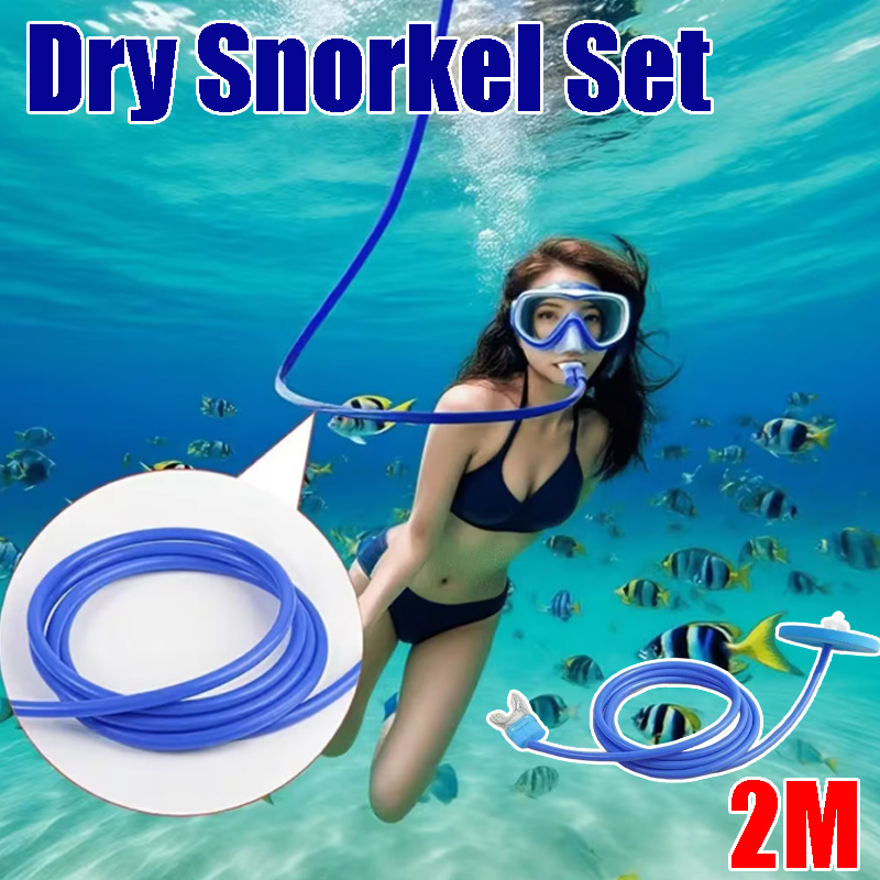 Snorkel Dry Top - Professional Full Face Snorkel Mask with