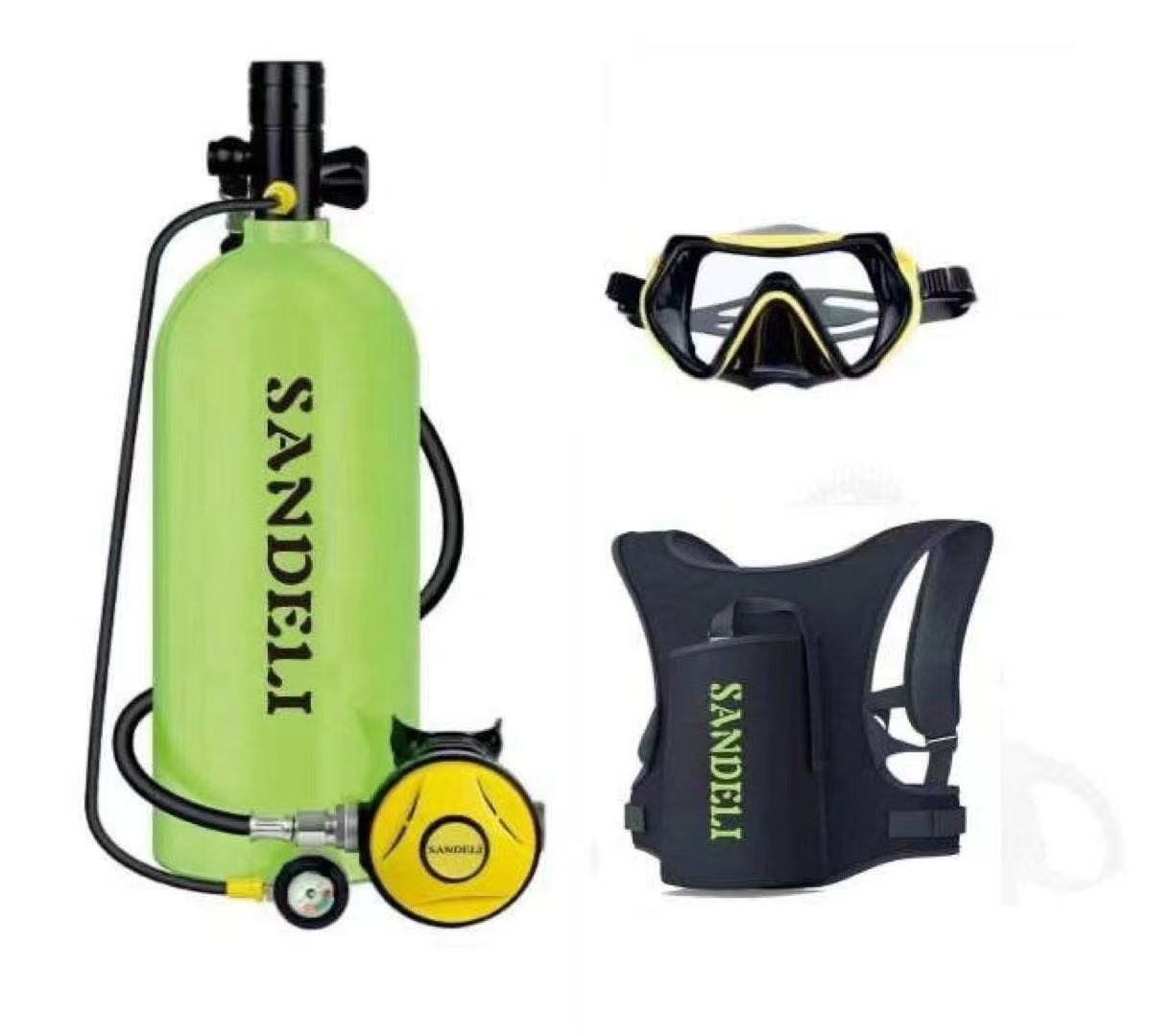 Aquatic Diving - Manufacturer-made 4-liter Scuba Tank Regulator with