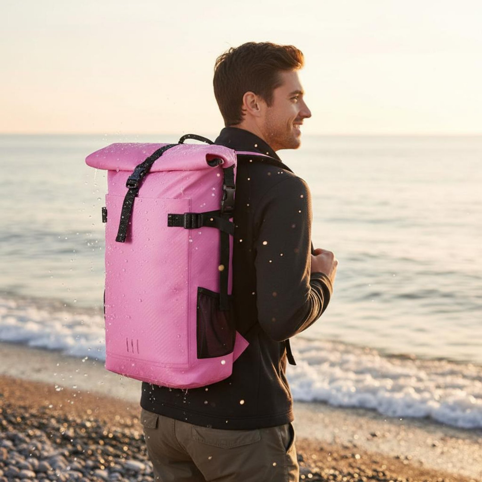 Dry Bag Roll Top - Waterproof Backpack Lightweight Roll Top Dry
