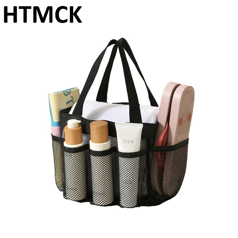 Dry Bag Roll Top - Portable Mesh Shower Caddy Tote Beach