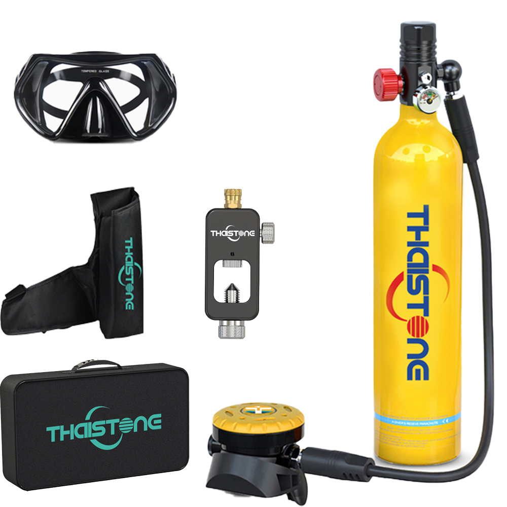 Aquatic Diving - THAISTONE-1L Portable Scuba Diving Tank Underwater