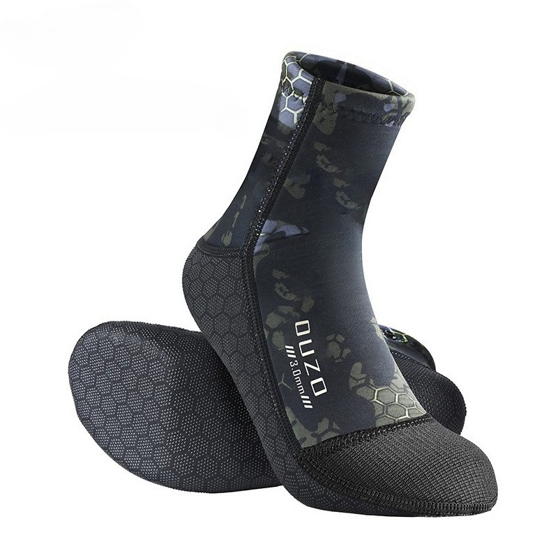Snorkel Dry Top - 3mm Neoprene Diving Boots Socks, Anti-Slip