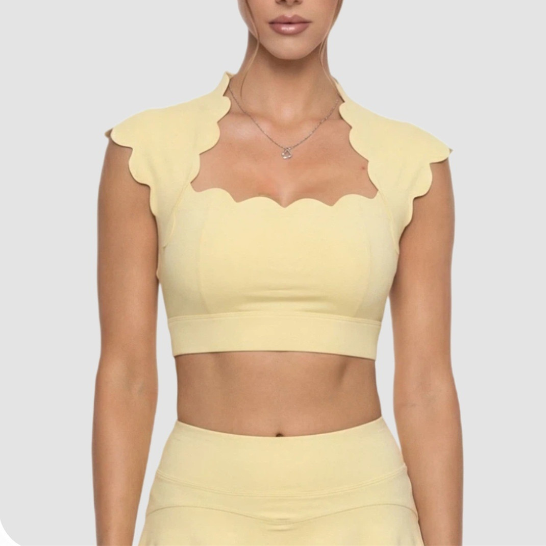 Aquatic Gym - Pad Wavy Women Sports Vest Yoga