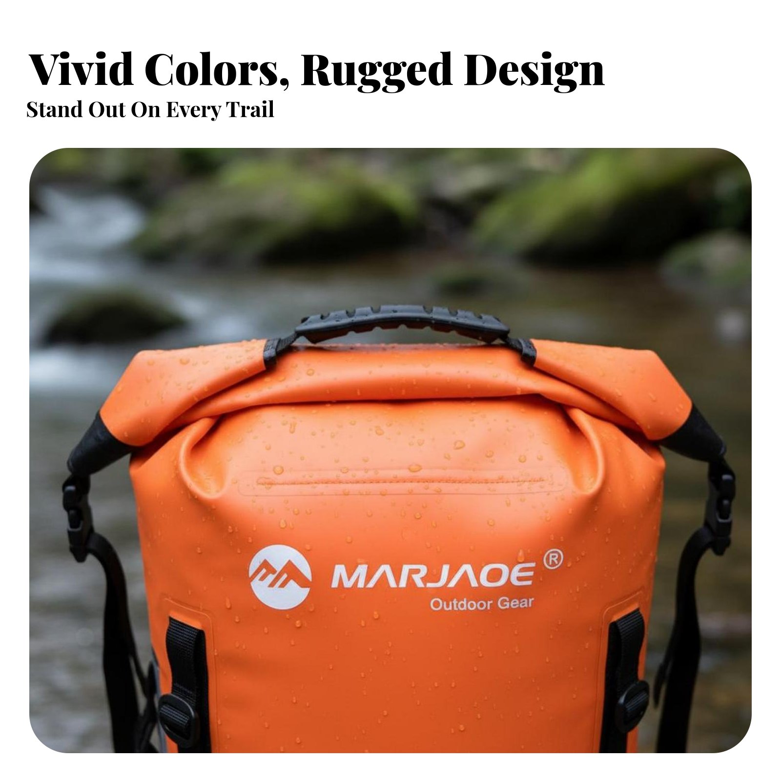 Dry Bag Roll Top - 40L Roll Top Backpack Large Capacity