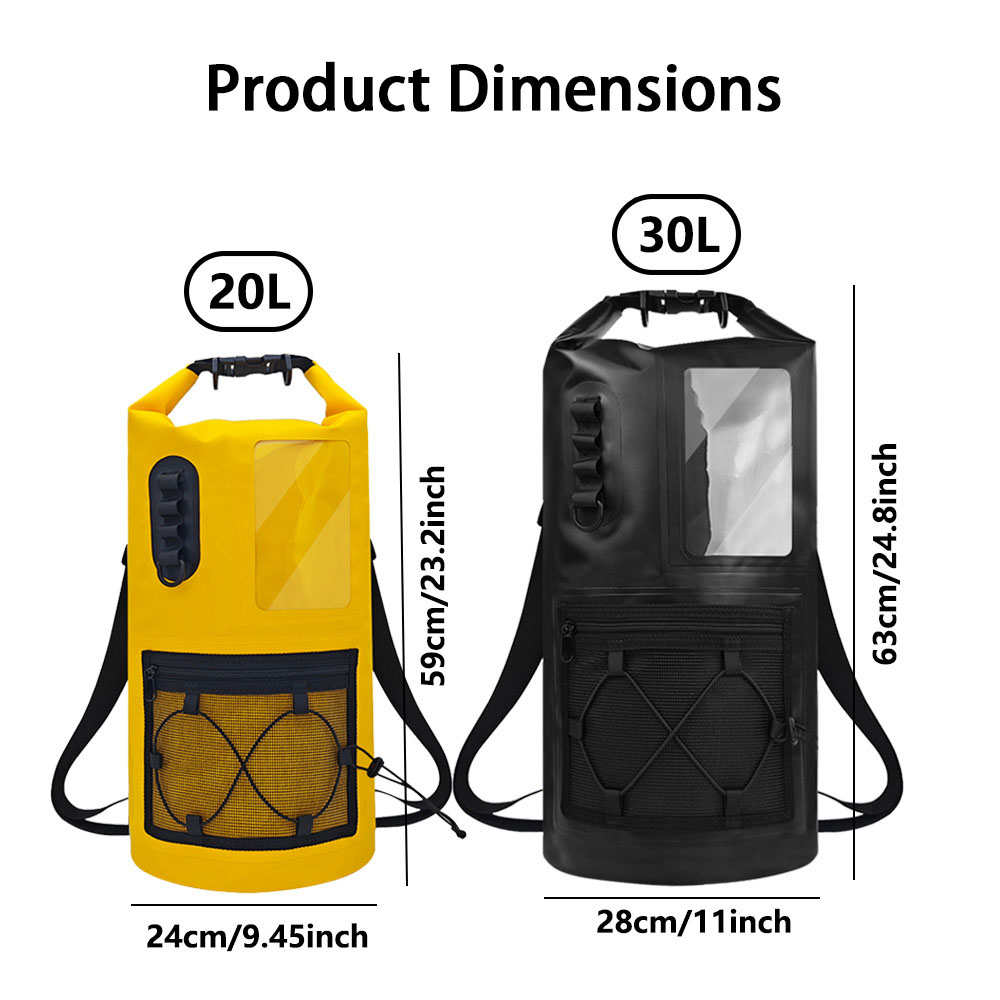  20L/30L Roll Top Waterproof  - đánh giá và giá Dry Bag Roll Top