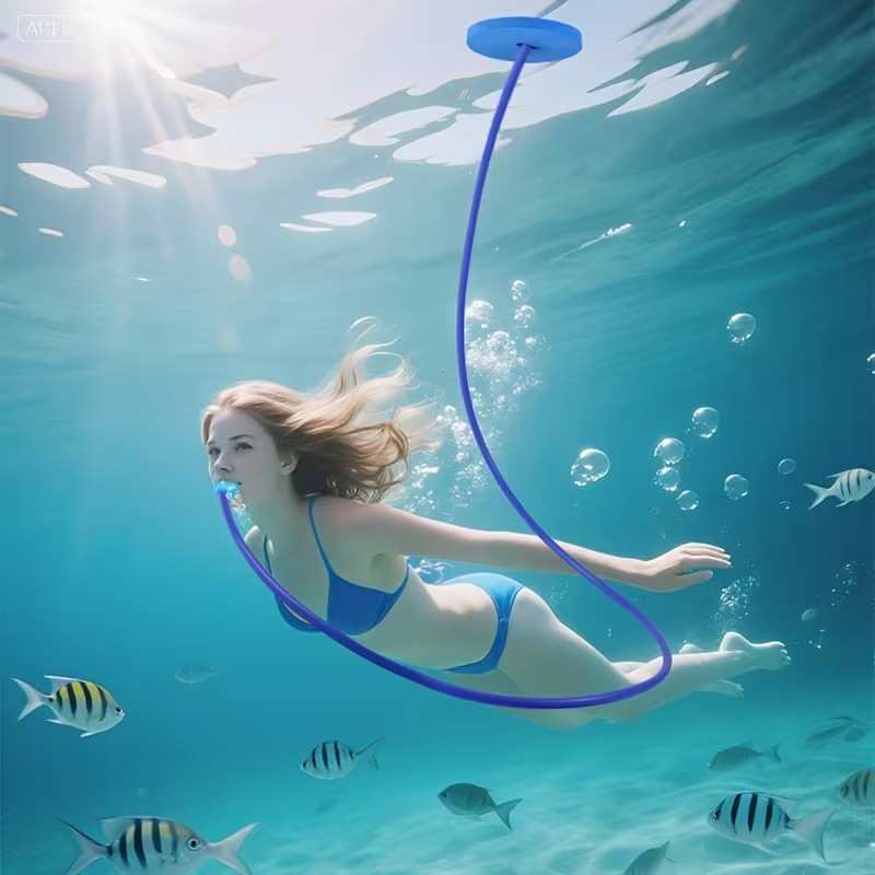 Full Dry Snorkel Tube Silicone - đánh giá và giá Snorkel Dry Top