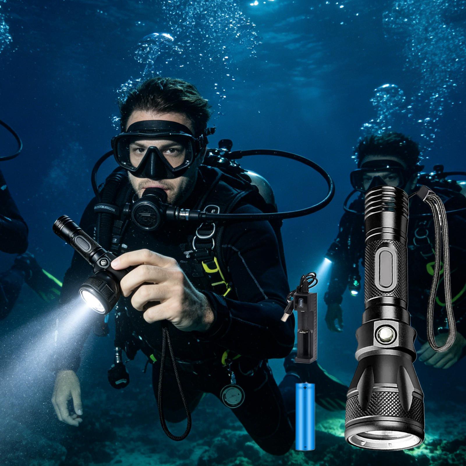 3-Mode Powerful Rechargeable W - đánh giá và giá Aquatic Diving