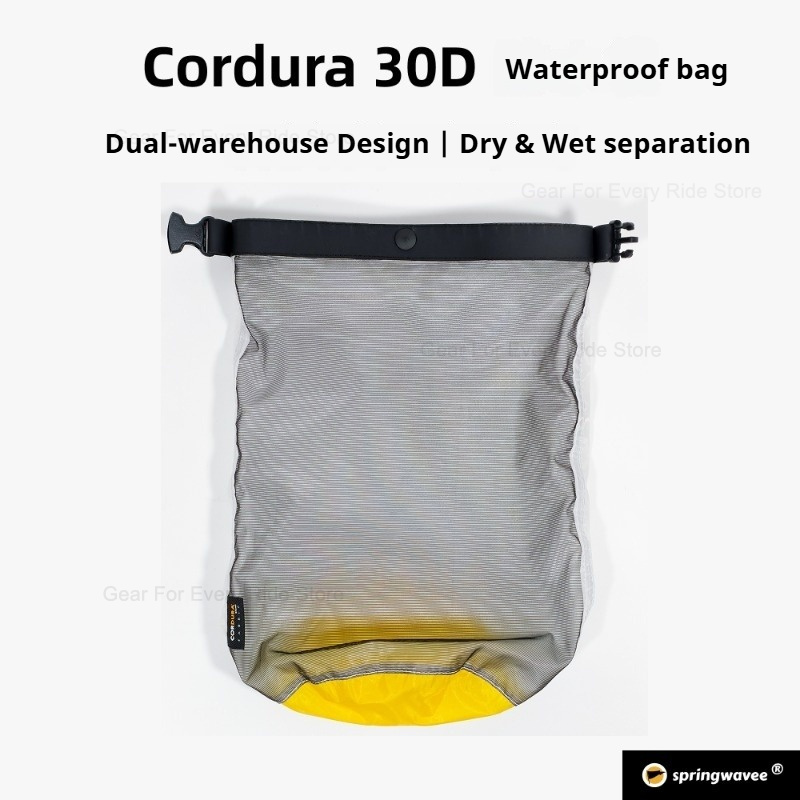 Cordura 30D Dual-layer Wet and - đánh giá và giá Dry Bag Roll Top