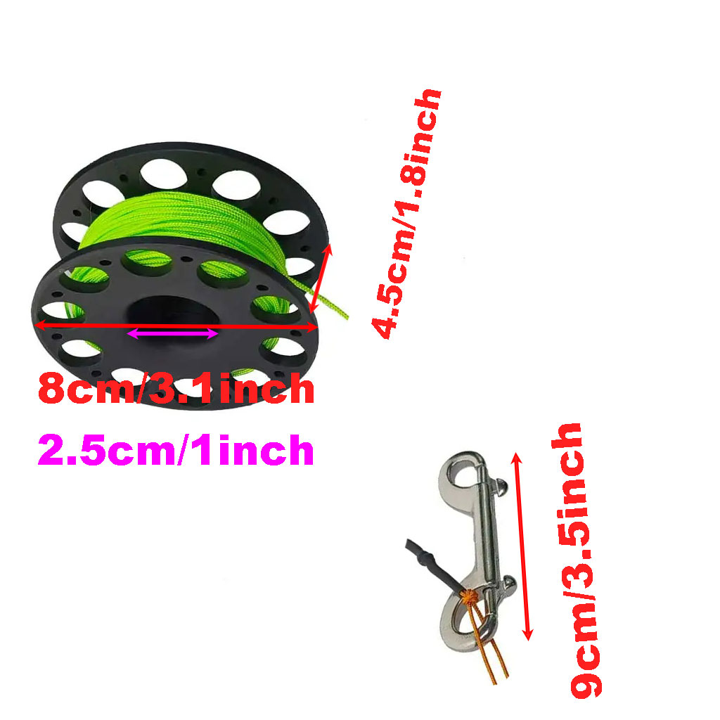 30M Scuba Diving Spool Finger  - đánh giá và giá Aquatic Diving