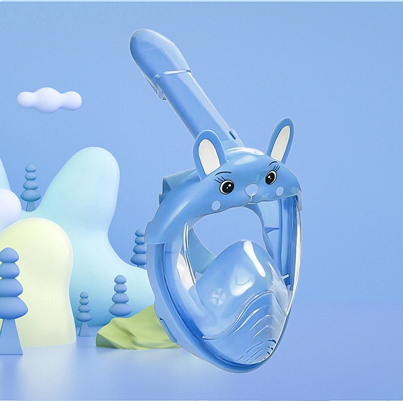 Cartoon Rabbit Ear Kids Snorke - đánh giá và giá Snorkel Dry Top