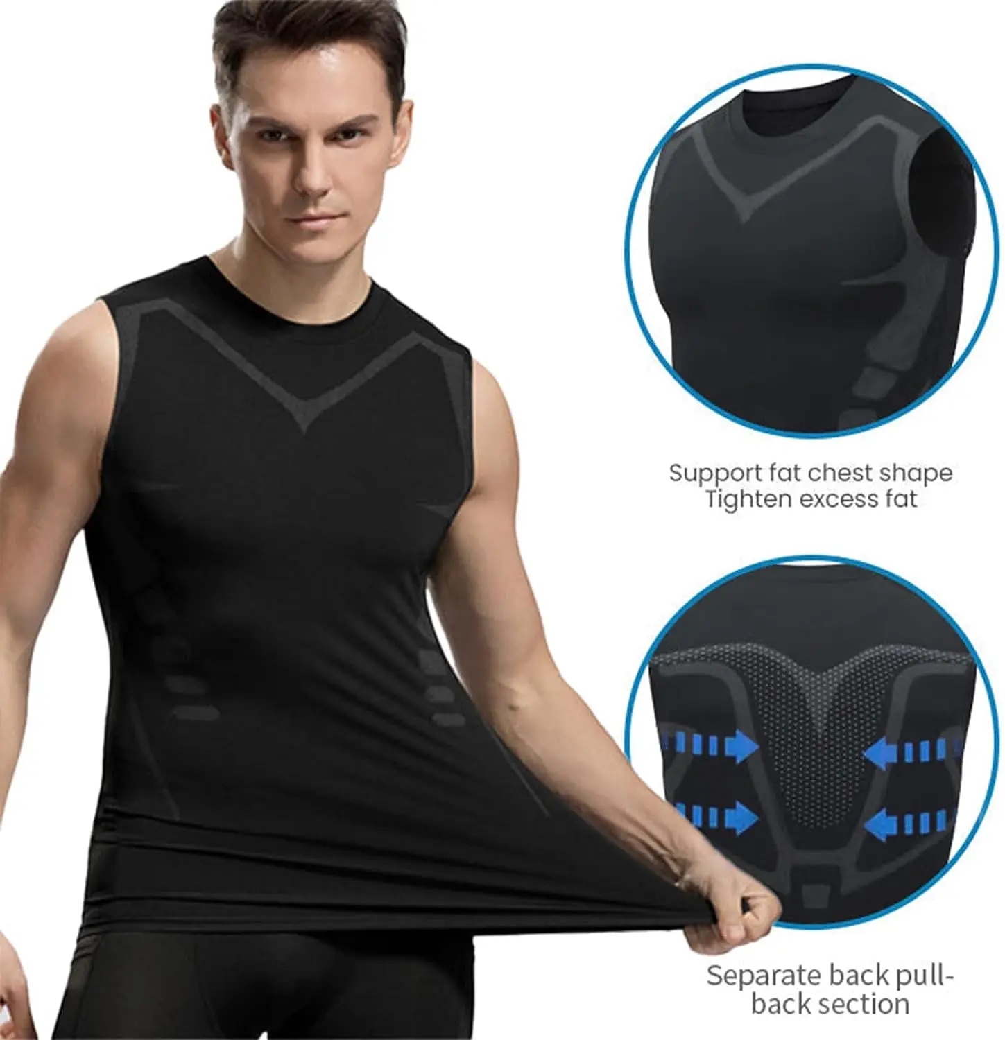 Compression Tank Top Men Gym S - đánh giá và giá Aquatic Gym