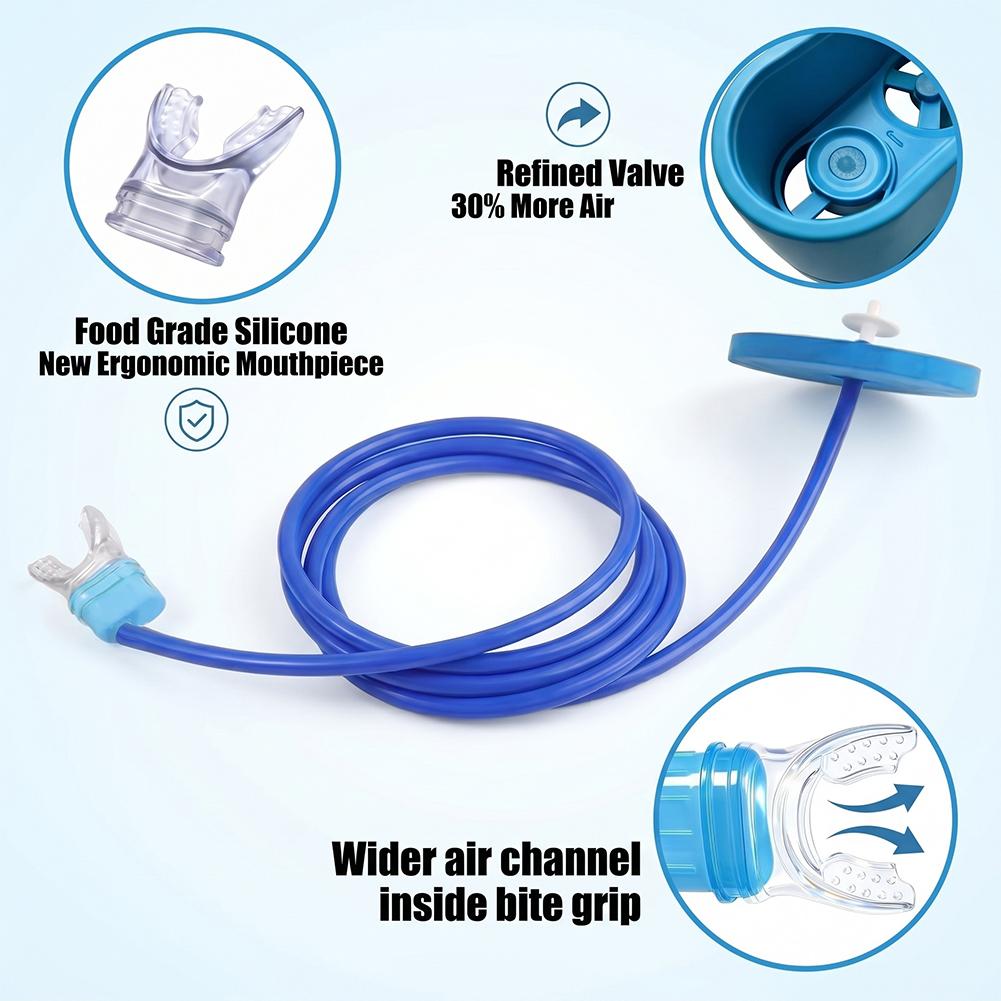 1/1.5/2/3m Anti Choke Floating - đánh giá và giá Snorkel Dry Top