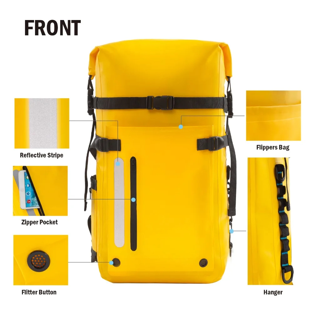 1PCS Waterproof Backpack Heavy - đánh giá và giá Dry Bag Roll Top