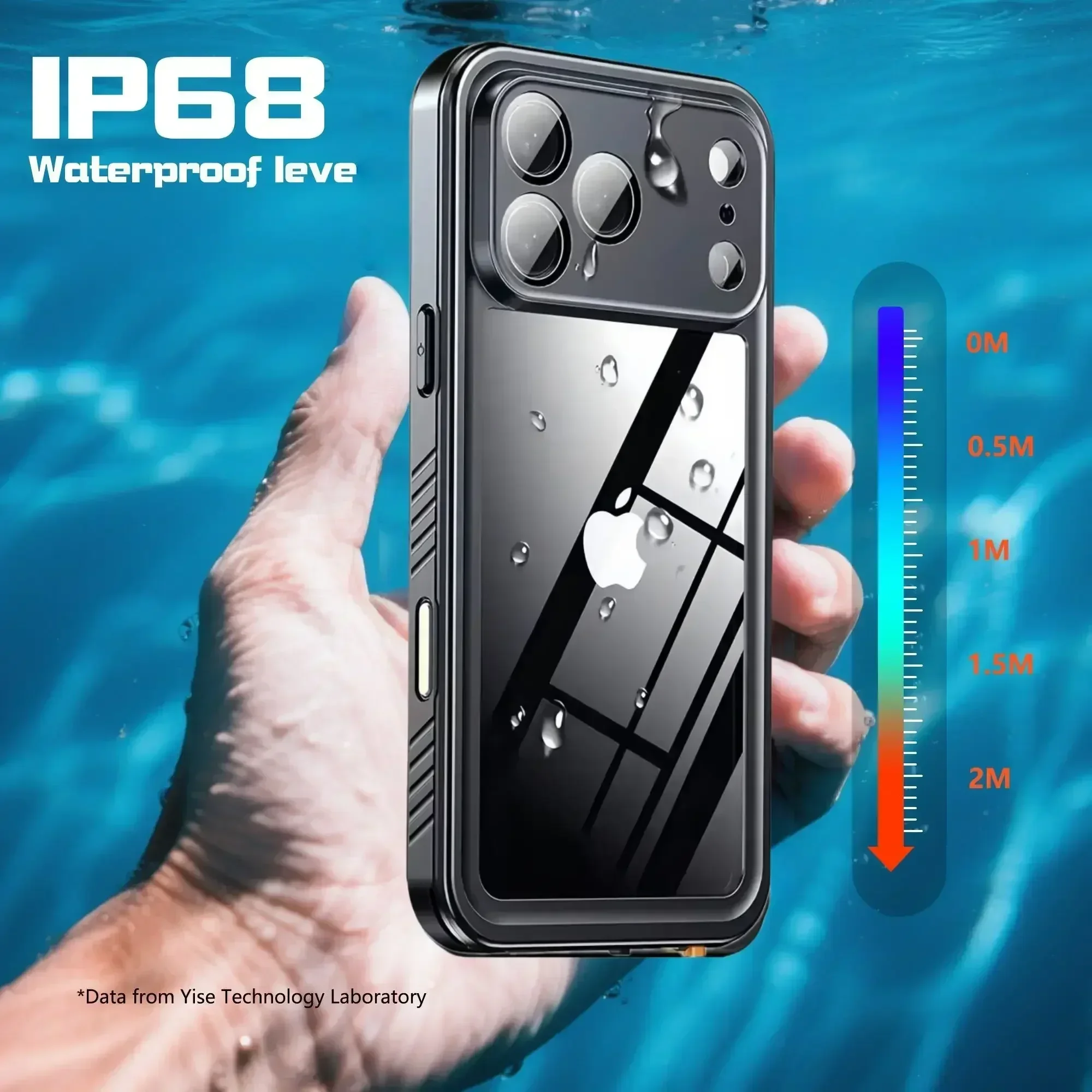 IP68 Waterproof Case for iphon - đánh giá và giá Aquatic Diving