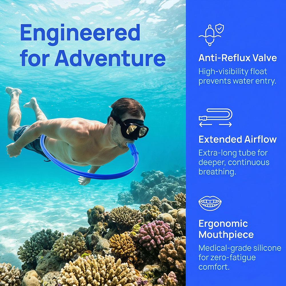 1PC Full Dry Respirator 3/5 Me - đánh giá và giá Aquatic Diving